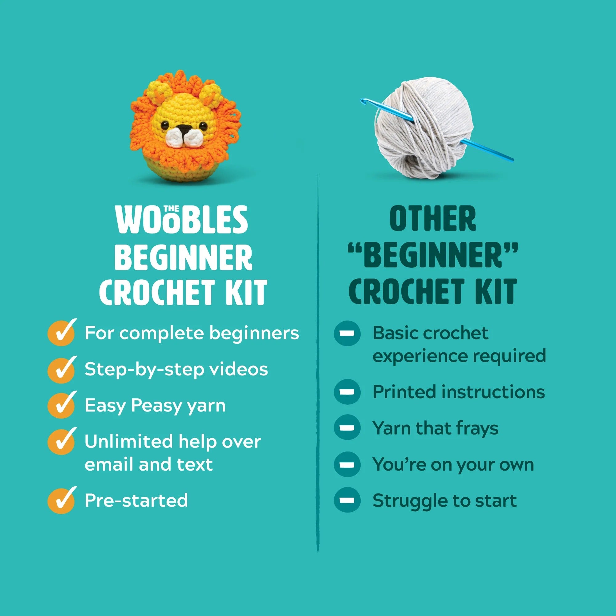 The Penguin Crochet Kit
